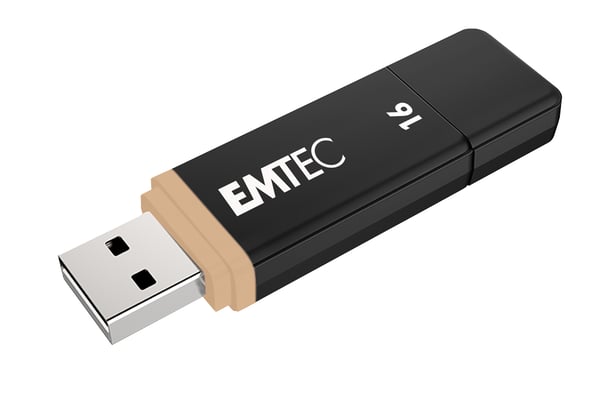 Miniatyrbild 10 av 12: Emtec K100 USB-sticka 16 GB USB Type-A 2.0 Svart, Multifärg