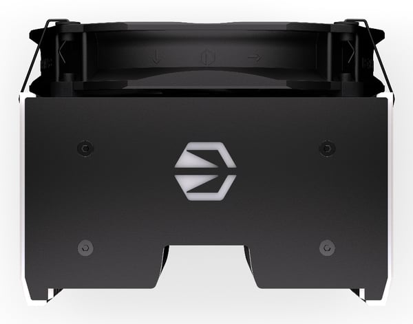 Miniatyrbillede 12 af 19: ENDORFY Fortis 5 Black ARGB Processor Luftkøler 14 cm Sort 1 stk