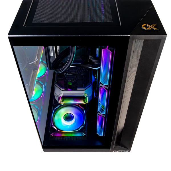 CAPTIVA 93412 PC/arbejdsstation AMD Ryzen™ 7 9800X3D 32 GB DDR5-SDRAM 2 TB SSD NVIDIA GeForce RTX 5080 Sort
