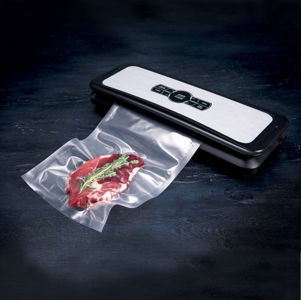 GASTRONOMA 18310003 vakuum forsegler 800 mbar Sort, Rustfrit stål