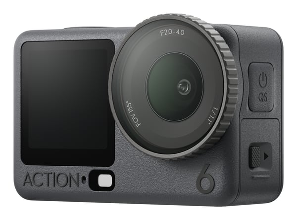 DJI Osmo Action 6 Standard Combo kamera til actionsport 38 MP 4K Ultra HD CMOS 25,4 / 1,1 mm (1 / 1.1") Wi-Fi 149 g DJI Osmo Action 6 Standard Combo kamera til actionsport 38 MP 4K Ultra HD CMOS 25,4 / 1,1 mm (1 / 1.1") Wi-Fi 149 g