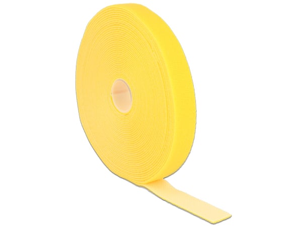 DeLOCK 18740 kardborrefäste Gul 1 styck DeLOCK 18740 kardborrefäste Gul 1 styck