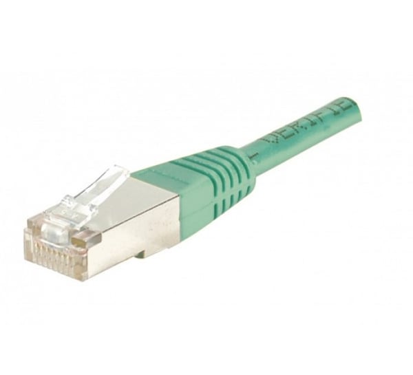 Miniatyrbillede 1 af 4: EXC 847172 netværkskabel Grøn 10 m Cat5e F/UTP (FTP)