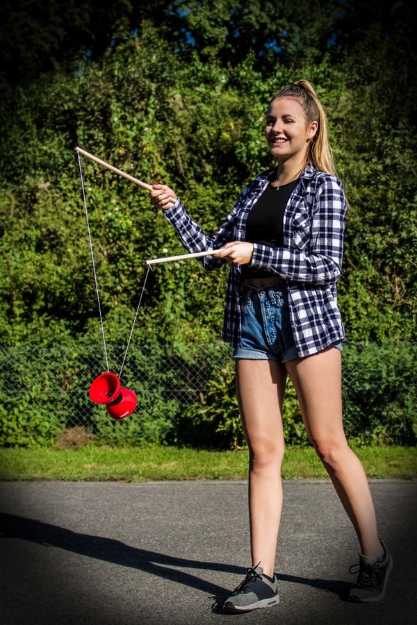 Schildkröt Funsports Diabolo Set Diabolo sæt med håndpinde