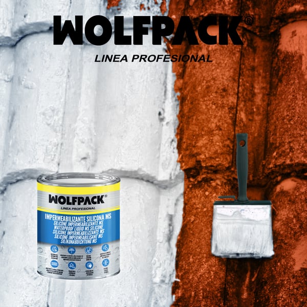 Wolfpack Impermeabilizante Silicona MS Polymer Blanco 1 Kg.