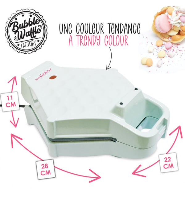 ScrapCooking 3907 vaffeljern 1 vaffel/vafler