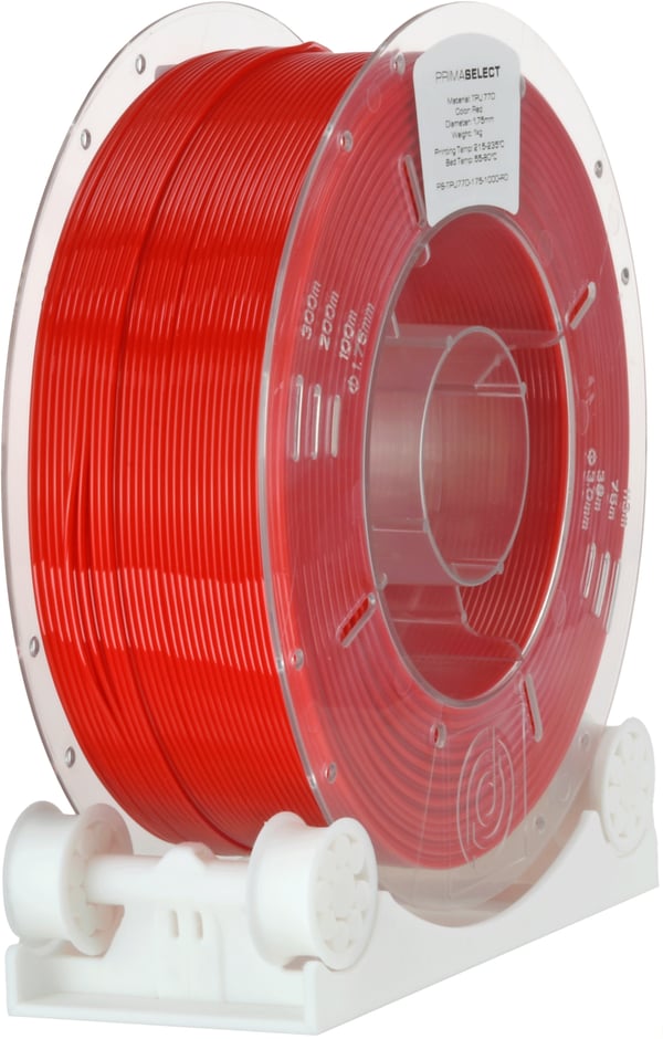 Prima Creator PrimaSelect TPU 77D Termoplastisk polyuretan (TPU) Röd 1 kg