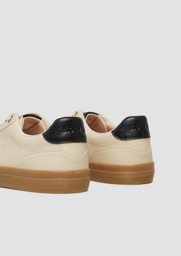 Miniatyrbillede 3 af 4: s.Oliver 2177865.81D0.40 mode sneakers Hanstik Beige