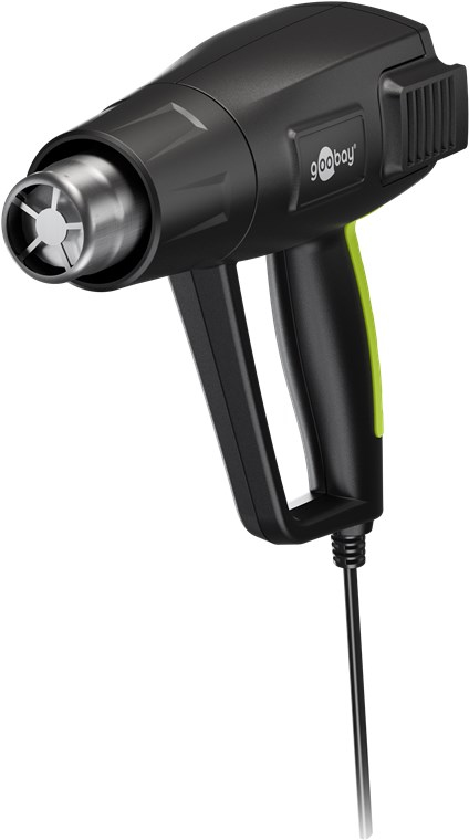 Pikkukuva 5 / 9: Goobay 77823 kuumailmapistooli 450 l/min 650 °C 1500 W Musta
