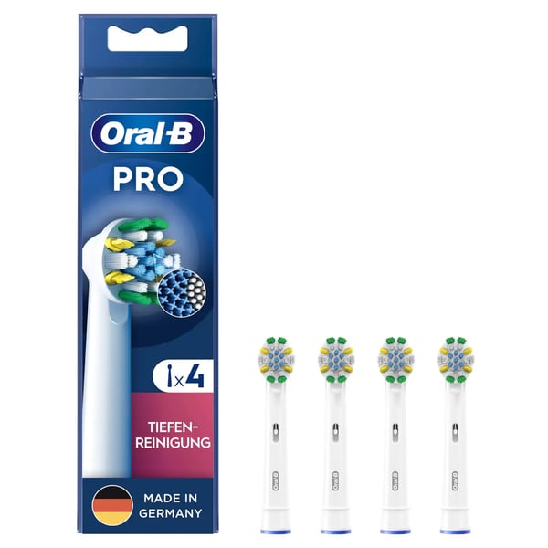 Oral-B Deep Cleaning 4 stk Hvid Oral-B Deep Cleaning 4 stk Hvid
