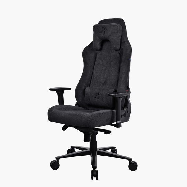 Miniatyrbillede 1 af 6: Arozzi Gaming Stol Vernazza Pure Black SoftFabric