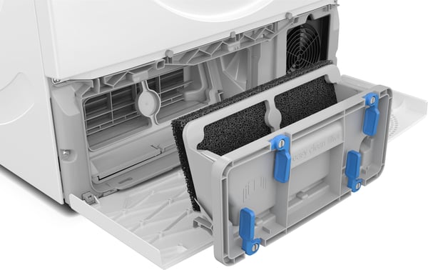 Bosch Serie 6 WQG233D1II tørretumbler Fritstående Front-læsning 8 kg Hvid