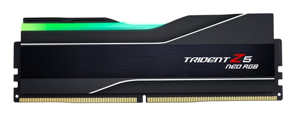 Miniatyrbillede 4 af 8: G.Skill Trident Z5 Neo RGB F5-6000J3038F16GH1-TZ5NR hukommelsesmodul 16 GB 1 x 16 GB DDR5 6000 MT/s 288-pin DIMM