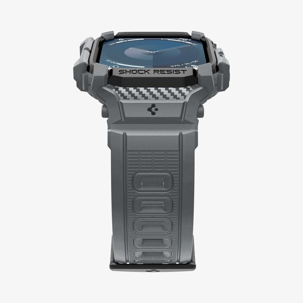 Miniatyrbillede 4 af 10: Spigen Rugged Armor Pro Boks Mørkegrå Termoplastisk polyurethan (TPU)