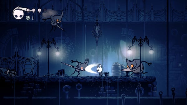 Fangamer Hollow Knight Standard Tysk, Engelsk, Forenklet kinesisk, Koreansk, Spansk, Fransk, Italiensk, Japansk, Portugisisk, Russisk PlayStation 4