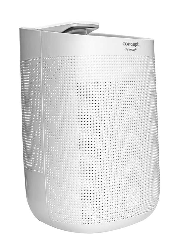 Concept OV1200 avfuktare 1 l 50 dB 45 W Silver, Vit