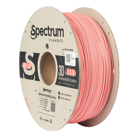 Spectrum Filaments Pastello PLA 1.75mm Polymælkesyre (PLA) Rød 1 kg