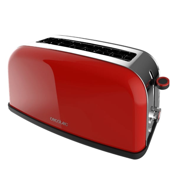 Pikkukuva 4 / 7: Cecotec Toastin' time 1100 7 2 viipale(i)ta 850 W Punainen