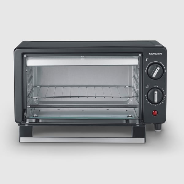 Severin TO 2062 bänkugn 9 l 800 W Svart, Silver Grill