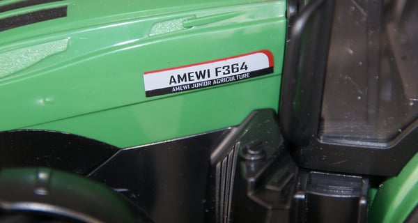 Miniatyrbillede 7 af 8: Amewi RC Traktor med Kultivator LiIon 500mAh grøn/6+