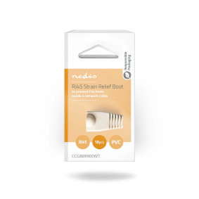 Nedis CCGB89900WT kabeltilbehør Kabelmuffe