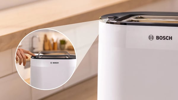 Bosch TAT2M121 brödrostar 6 2 skivor 950 W Vit
