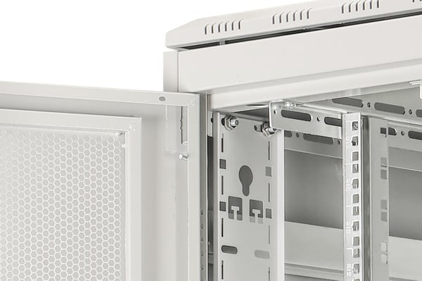 Miniatyrbillede 5 af 10: Digitus DN-31303 stativ 42U Fritstående reol Grå