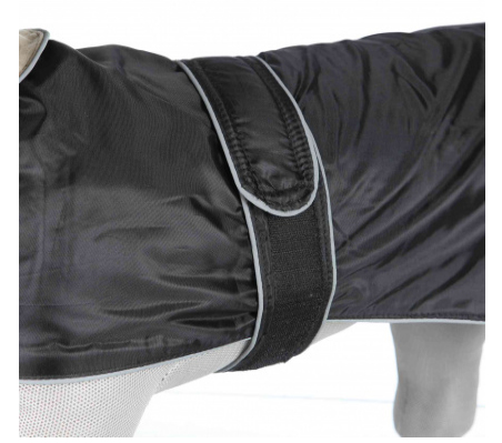 TRIXIE 30513 S Sort Nylon Hund Frakke