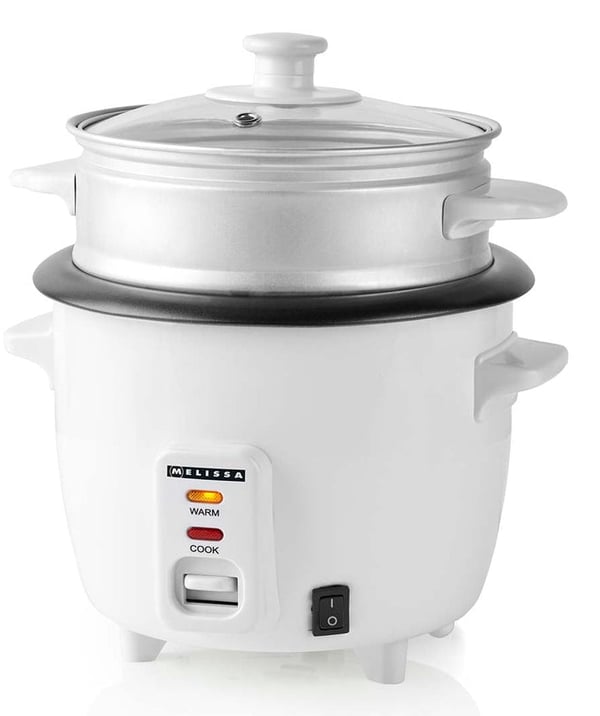 Miniatyrbillede 9 af 9: Melissa 16280022 riskoger 0,6 L 300 W Hvid