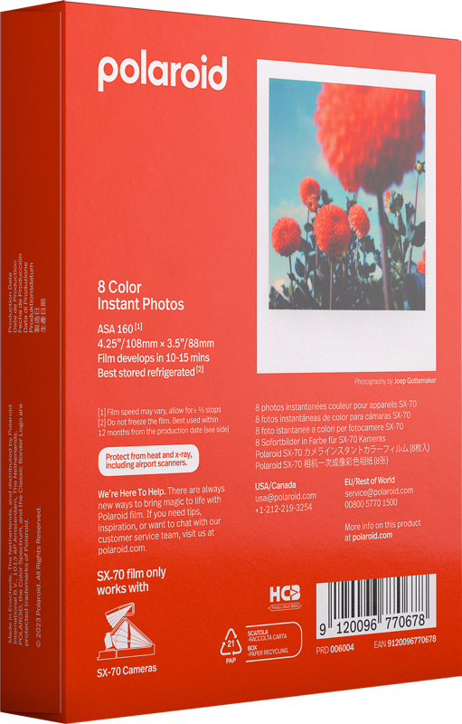 Polaroid Color Film For SX-70