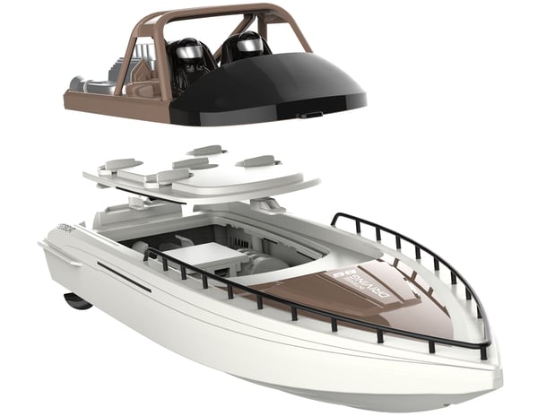 Miniatyrbild 5 av 7: Amewi 26101 radiostyrd modell Båt Elmotor