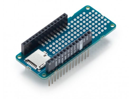 Miniatyrbillede 1 af 5: Arduino TSX00004 udviklingsboard - tilbehør Proto afskærmning Blå