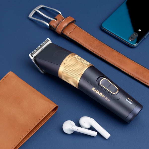 Miniatyrbillede 3 af 16: BaByliss E986E skæg- og hårtrimmer Sort 5 Lithium-Ion (Li-Ion)