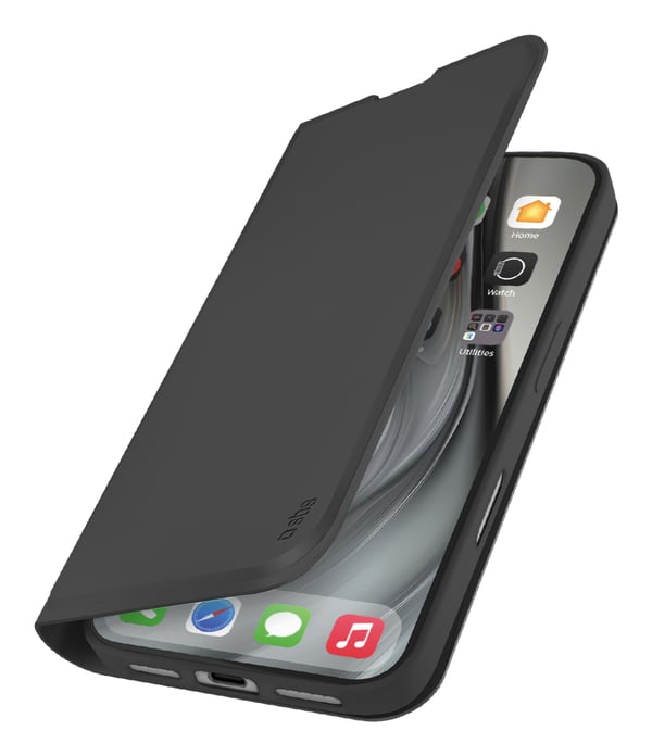 Miniatyrbillede 1 af 2: SBS TEWALIP1769K mobiltelefon etui 17,5 cm (6.9") Tegnebogsetui Sort