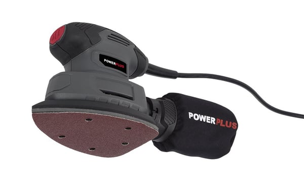 Miniatyrbillede 5 af 8: Powerplus POWE40020 transportabel slibemaskine Multi slibemaskine 13000 rpm Sort, Grå
