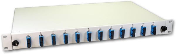 Miniatyrbild 1 av 6: Lightwin SPBOX 24E09 OS2 DSC fiberoptiskt skarvhölje