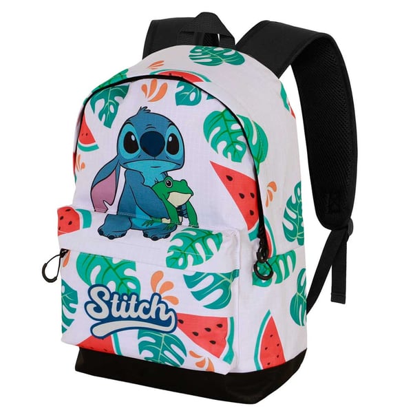 Karactermania Lilo and Stitch Frog rygsæk Fritidsrygsæk Flerfarvet, Hvid