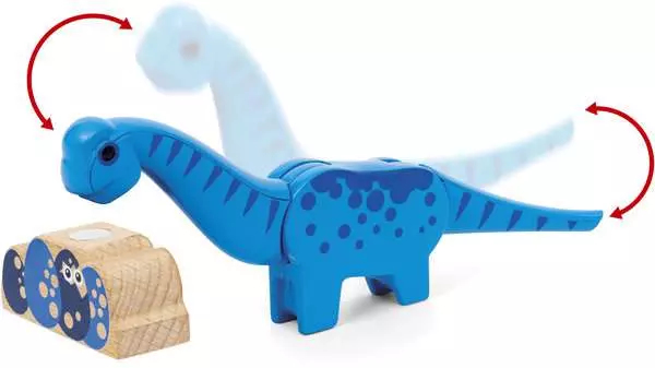 Miniatyrbild 9 av 9: BRIO Dinosaur Battery Train