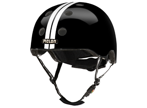 Melon Helmets Urban Active Helmet Sort, Hvid