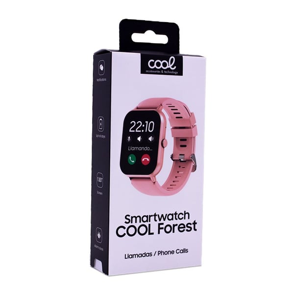 COOL Accesorios Forest 4,65 cm (1.83") 20 mm Digital 240 x 284 pixel Berøringsskærm Lyserød
