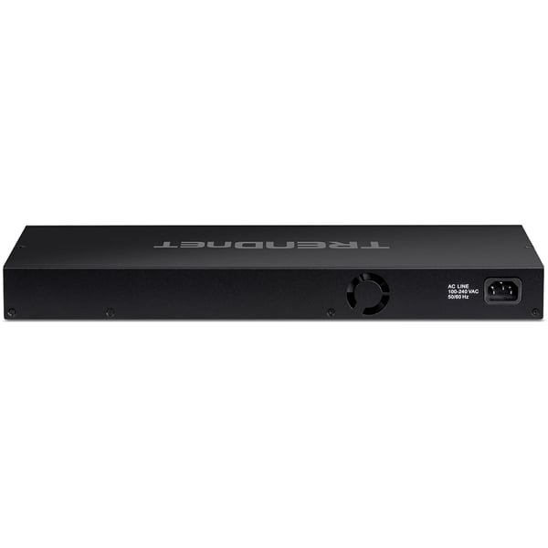 Trendnet TPE-BG182G verkkokytkin Hallitsematon Gigabit Ethernet (10/100/1000) Power over Ethernet -tuki 1U Musta