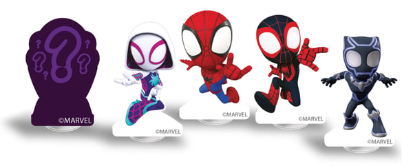 Pikkukuva 6 / 6: Shuffle Spidey - Mystery at the Museum 20 min Lautapeli