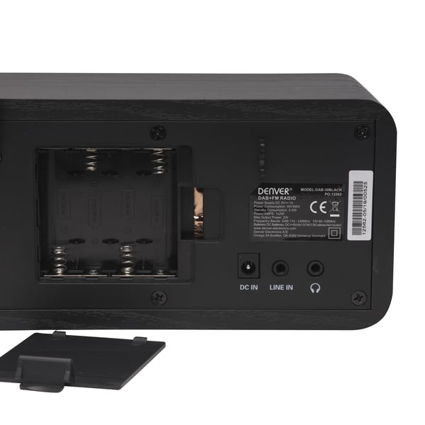 Denver DAB-30BLACK Personal Digital Svart