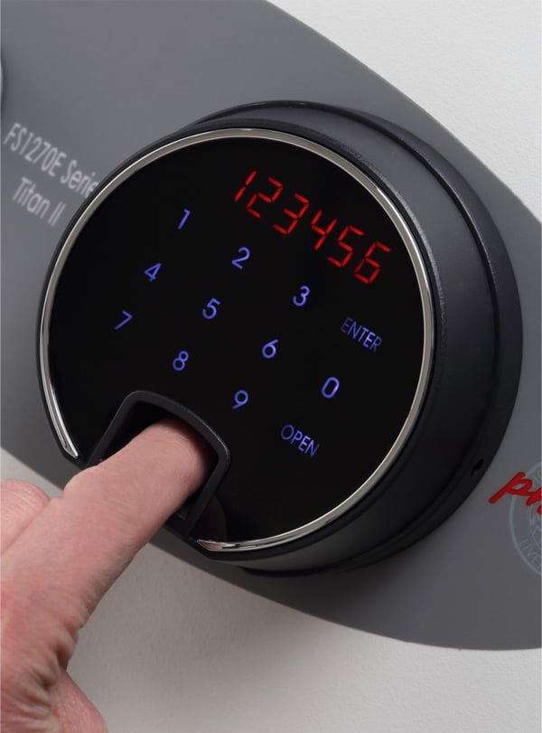 Phoenix Safe Co. FS2254E Pengeskab Hvid