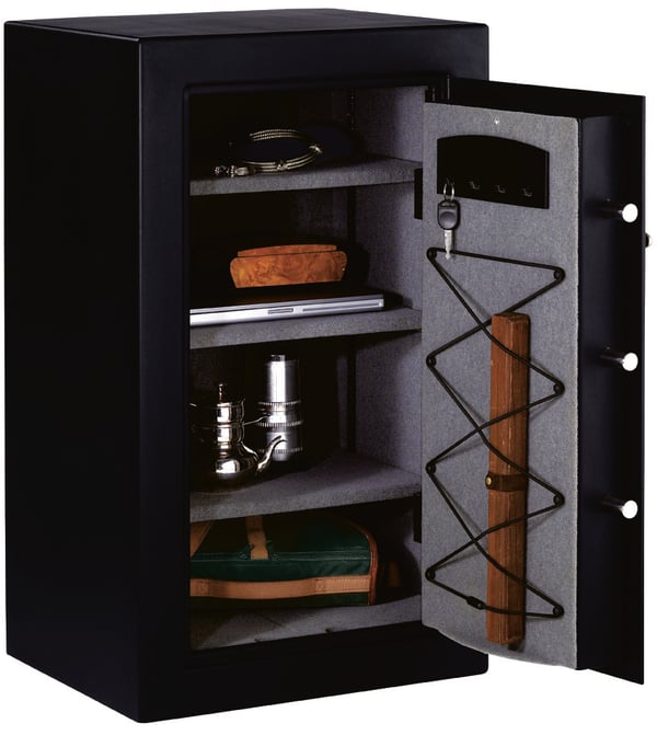 Miniatyrbillede 2 af 3: MASTER LOCK T0-331ML Pengeskab Fritstående pengeskab 169,7 L Stål Sort