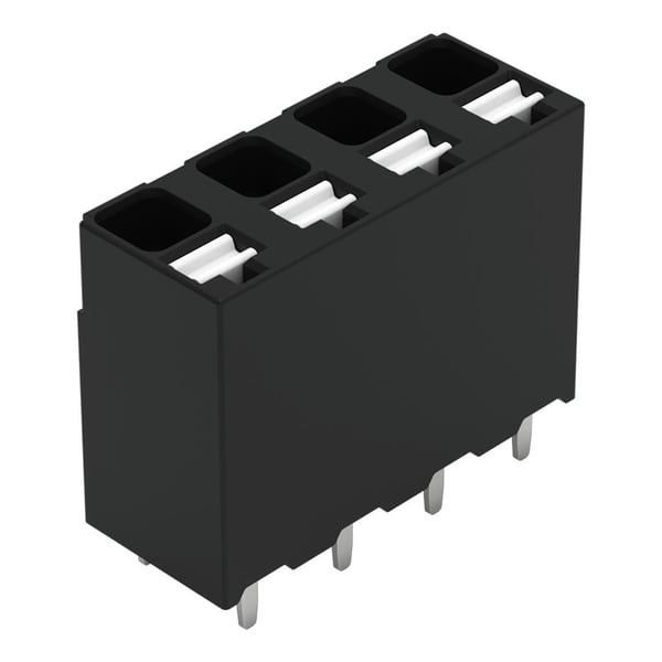 Miniatyrbillede 2 af 4: Wago 2086-3104 termisk blok 4 Sort