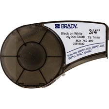 Miniatyrbillede 1 af 2: Brady 110895 Sort, Hvid Selvklæbende printeretiket