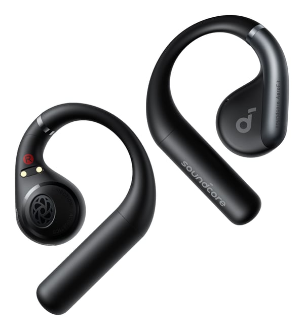 Soundcore AeroFit Headset Trådlös Öronkrok Samtal/musik/sport/vardag Bluetooth Svart Soundcore AeroFit Headset Trådlös Öronkrok Samtal/musik/sport/vardag Bluetooth Svart
