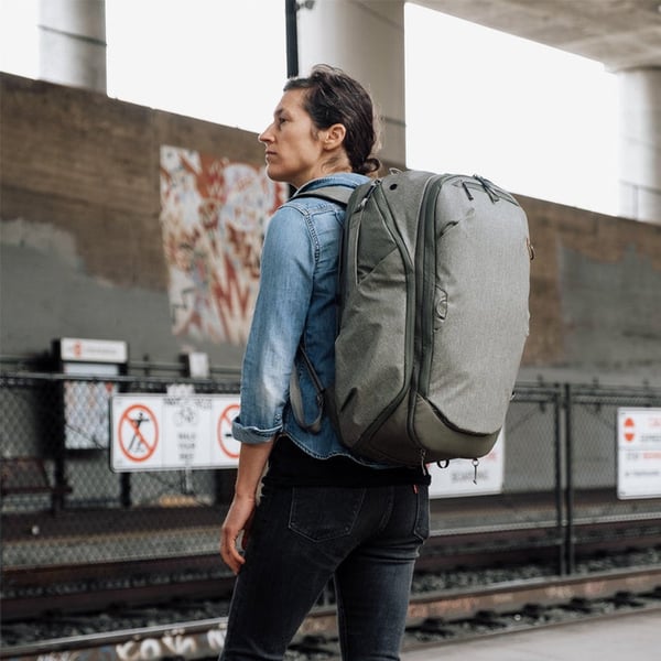 Peak Design Travel reppu Matkareppu Harmaa Nailon