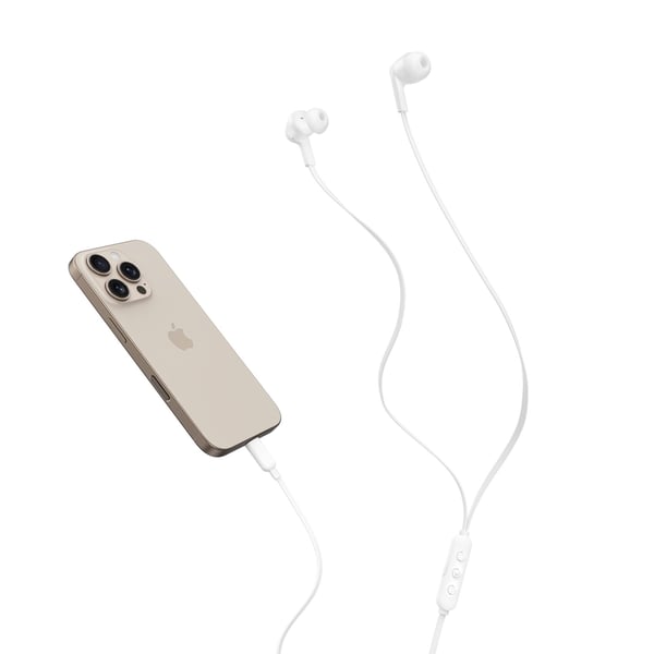 Pikkukuva 2 / 4: Belkin G3H0003hqWH Kuulokkeet Langallinen In-ear Puhelut/Musiikki USB Type-C Valkoinen